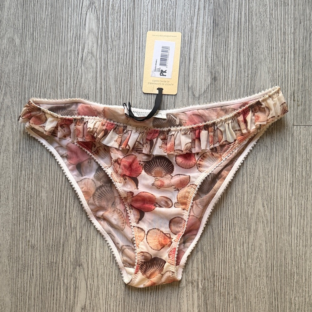 Seashell Print Women's Panties